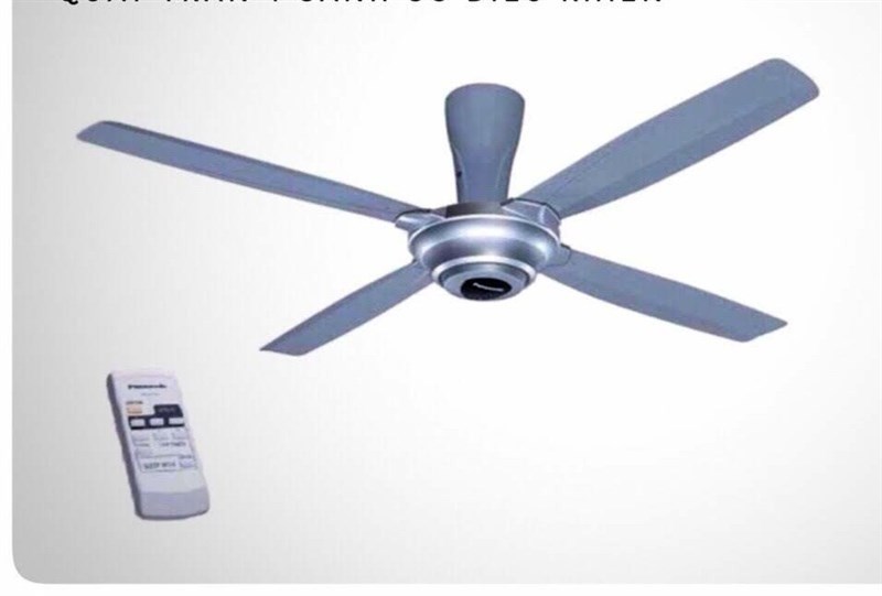 Quạt trần 4 cánh Panasonic F56M-59w (bạc)