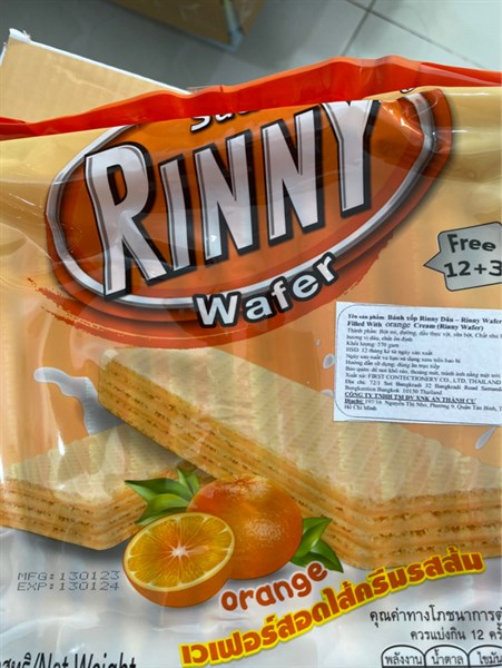 Bánh RINNY xốp cam-duoc-ban-tai-Tạp Hoá Thái Lan