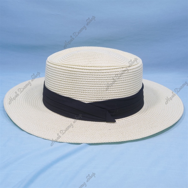 Nón cói Panama đi viển vành rộng 8cm vòng đầu từ 55-58cm có 2 rút phía trong có thể giảm size dc
