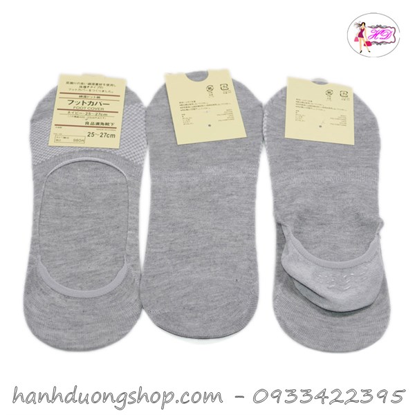 Vớ nam ngắn ngan gót chân ( thuyền nam )