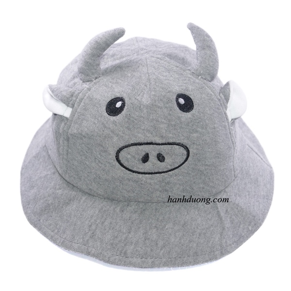 Nón tai bèo con trâu dành cho trẻ em từ 2-5 tuổi