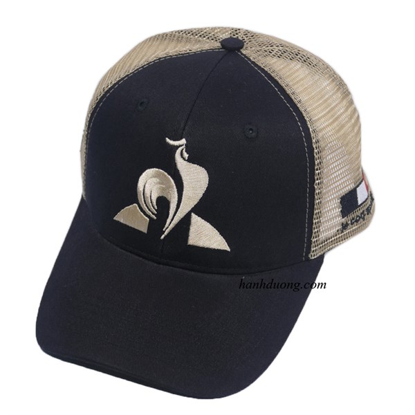 Nón kết lưới thêu hình con gà cao cấp, khóa nhựa xịn