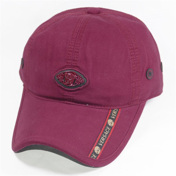 Nón kết Versace mặt sắt kết hợp viền kết