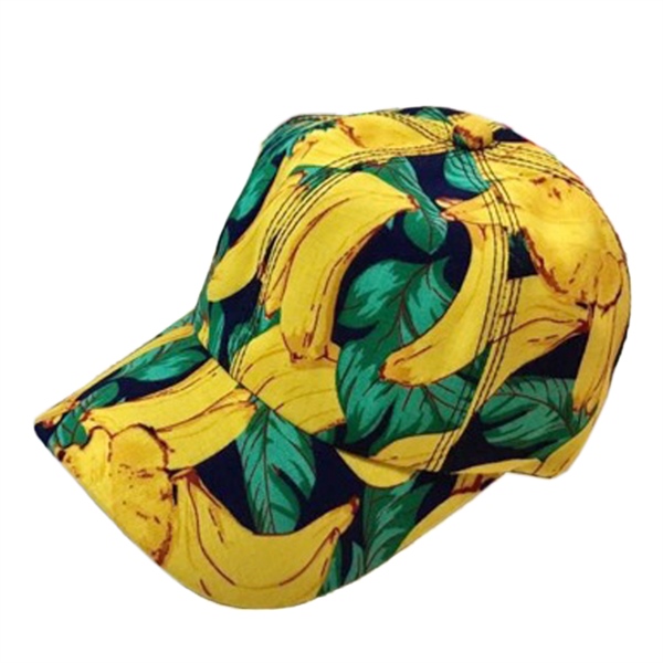 Nón kết đi biển họa tiết trái chuối độc đáo