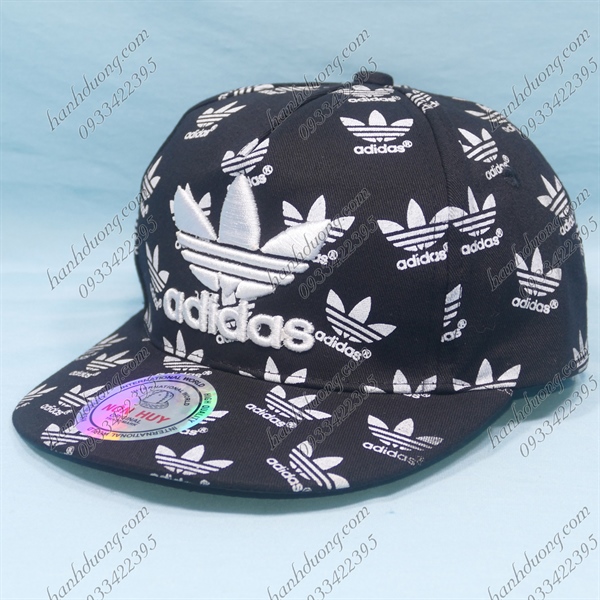 Nón kết hiphop Adidas trẻ em từ 3-5 tuổi vòng đầu từ 48-54cm