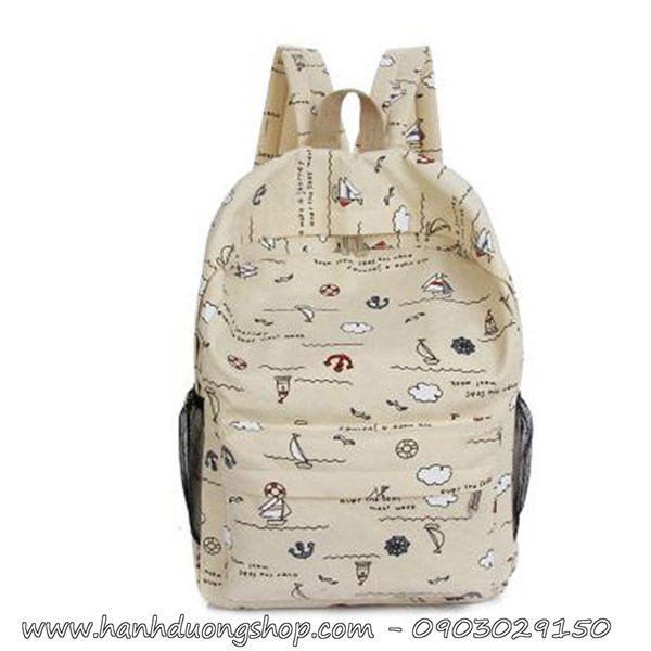 Balo vải học sinh phiên bản hàn quốc HQC4302