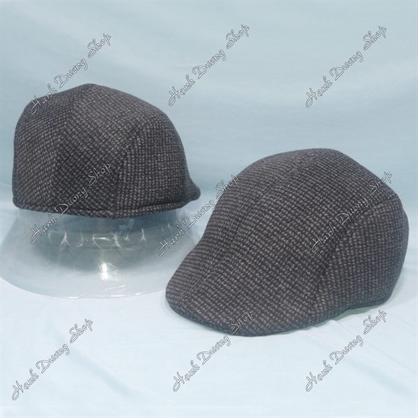 Nón jacket nón mỏ vịt hàng quảng châu vòng đầu 58cm chất liệu vải nỉ
