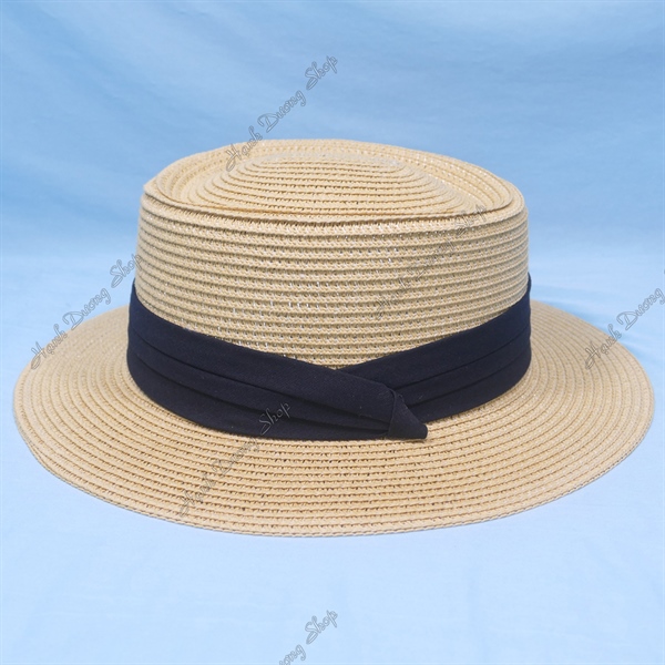Nón cói Panama đi viển vành rộng 6,5cm vòng đầu từ 55-58cm có 2 rút phía trong có thể giảm size dc