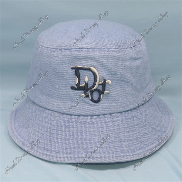 Nón tai bèo jean Dior vòng đầu 57-58cm vành rộng 6cm