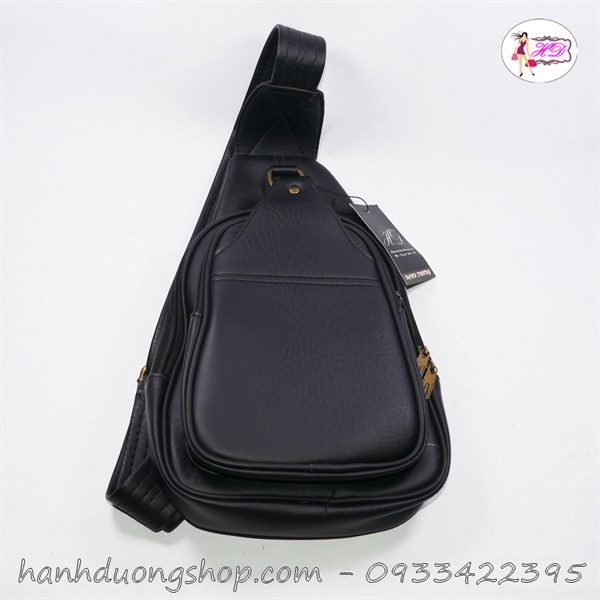 Túi đeo chéo da loại trung anh tín