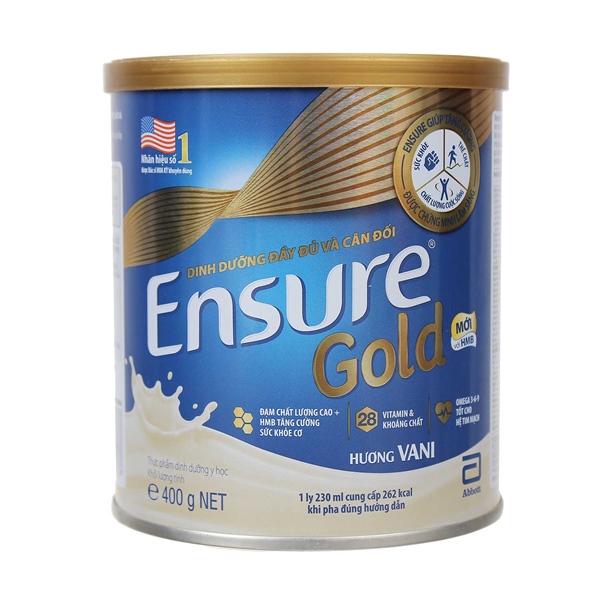 Ensure Gold hương vani 380g