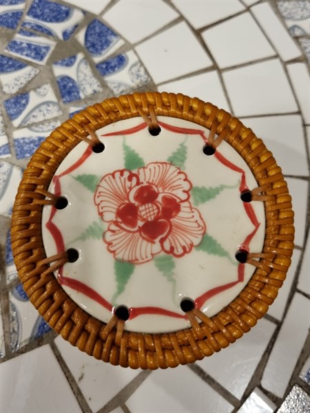 Bát Tràng Hôp Mây 8cm - 44