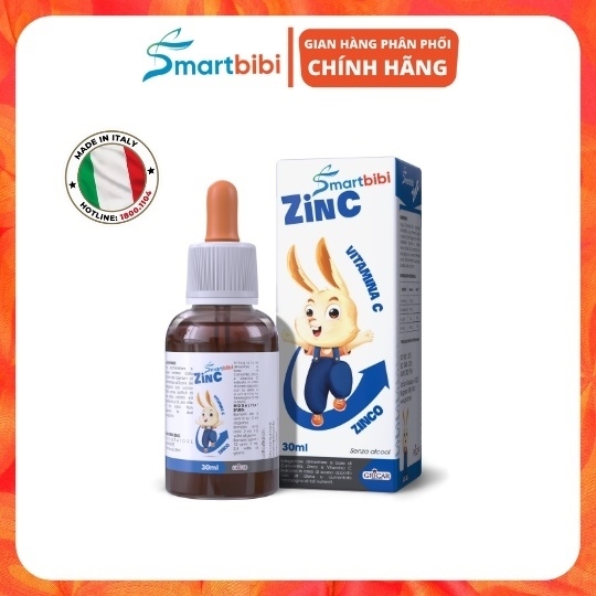 KẼM HỮU CƠ CHO BÉ SMARTBIBI ZINC (30ml)