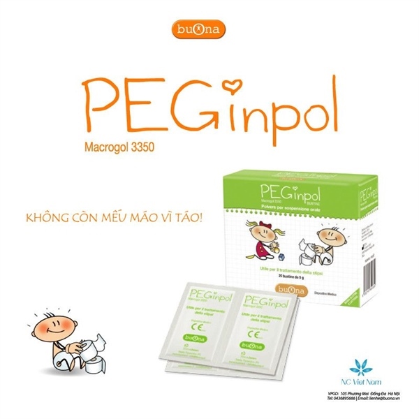 Bột pha hỗn dịch nhuận tràng PEGinpol