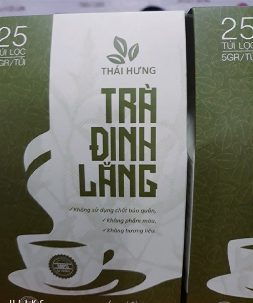 TRÀ ĐINH LĂNG TÚI THÁI HƯNG (25 túi lọc)