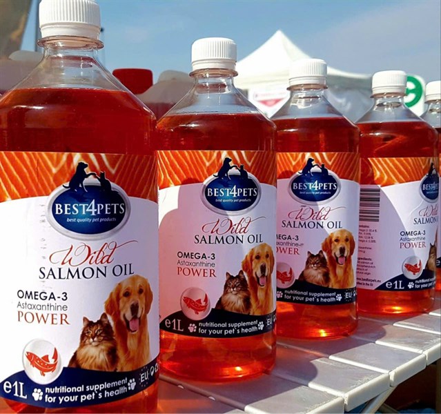 DẦU CÁ HỒI HOANG DÃ BEST4PET 1L