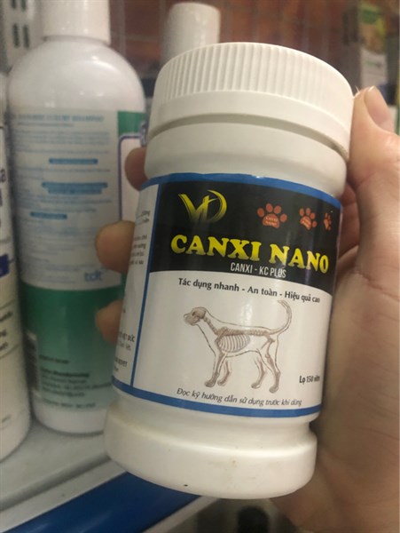 Canxi cho chó - Canxi Nano Việt Đức 150v