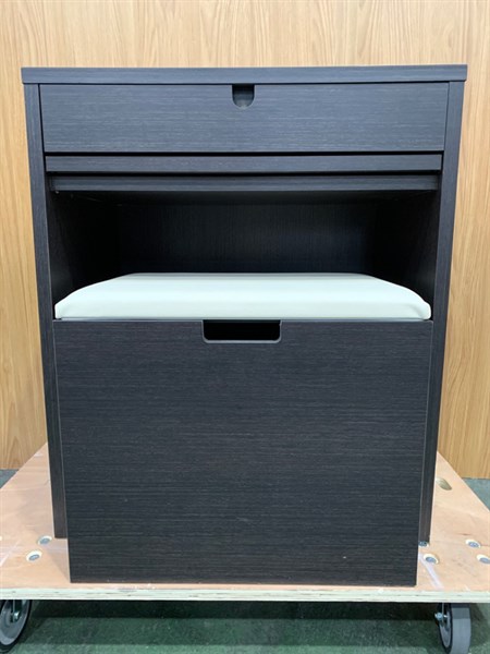 Bàn học 1 ngăn kéo nâu đen