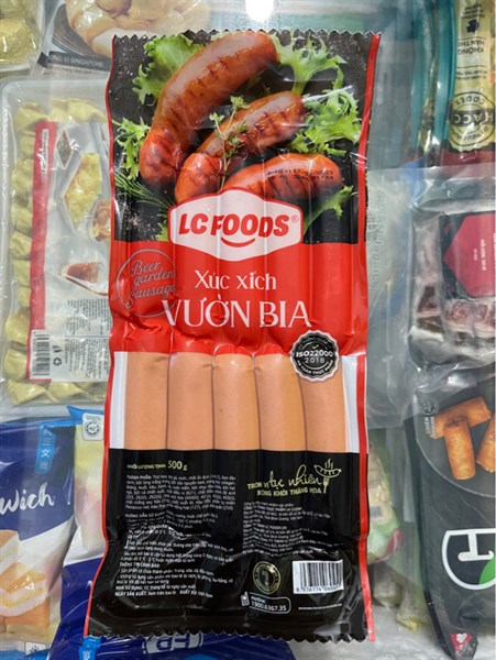 LC XÚC XÍCH VƯỜN BIA GT LC 500G 10C