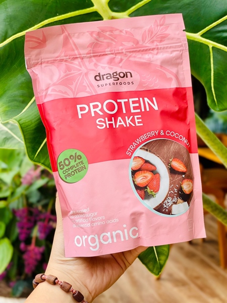 Protein Shake Dragon Superfoods dâu dừa 450g