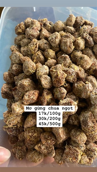 200g Mơ gừng chua ngọt