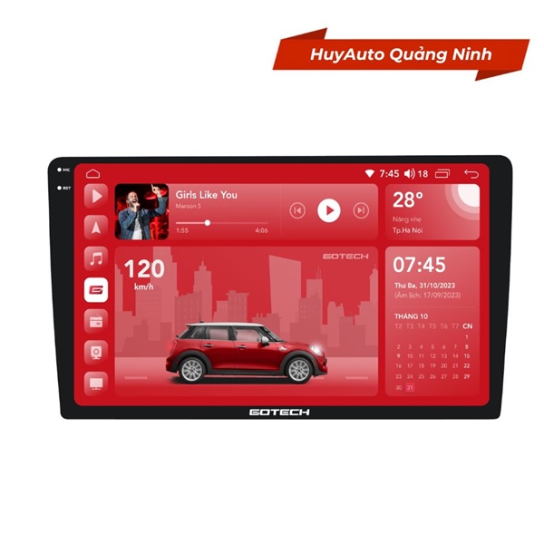 MÀN HÌNH Ô TÔ THÔNG MINH GOTECH GT2K PRO (9)