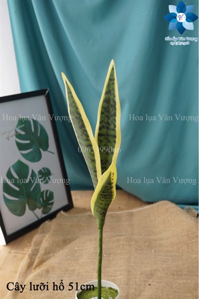 Cây lưỡi hổ 66cm - Cây - Hoa Lụa Vân Vượng