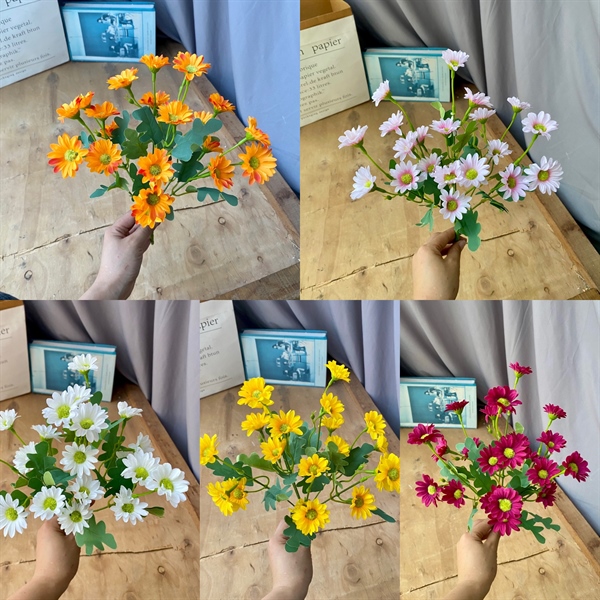 Cúc tana - Hoa cành ngắn - Hoa Lụa Vân Vượng