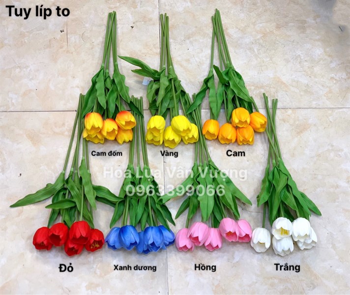 Tuy líp to - Hoa cành dài - Hoa Lụa Vân Vượng