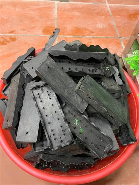 Cỏ bể cá đế hộp - cỏ bể cá - Hoa Lụa Vân Vượng
