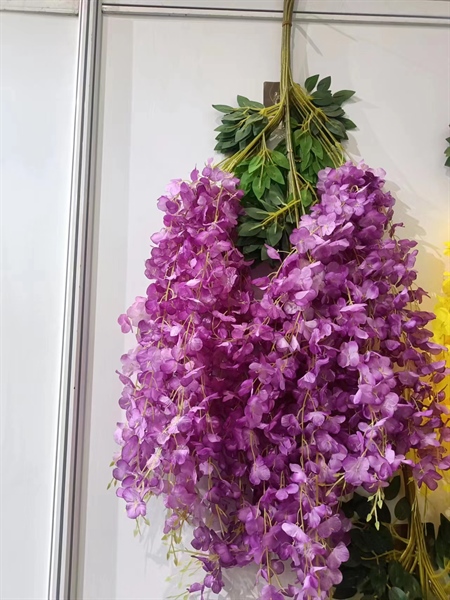 Tử đằng - Lố lá và lố hoa - Hoa Lụa Vân Vượng