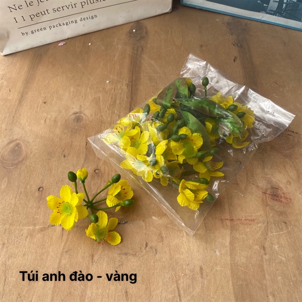 Túi anh đào - Nguyên vật liệu - Hoa Lụa Vân Vượng