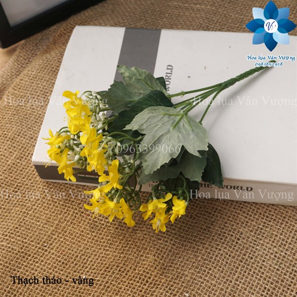 Thạch thảo - Hoa cành ngắn - Hoa Lụa Vân Vượng