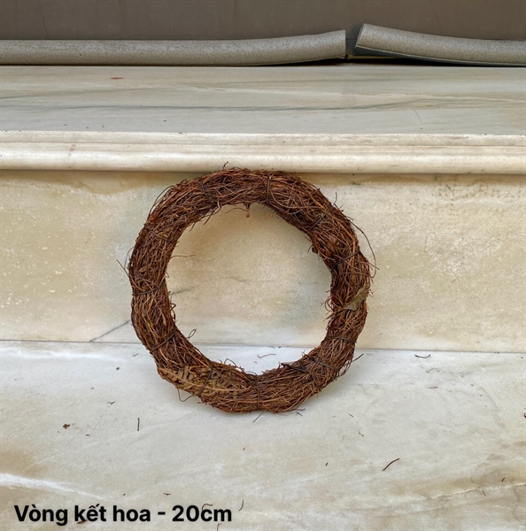 Vòng kết hoa - Nguyên vật liệu - Hoa Lụa Vân Vượng