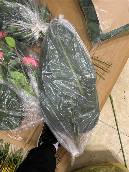 Bộ lá chuối 1,6m lá mờ - Cây - Hoa Lụa Vân Vượng