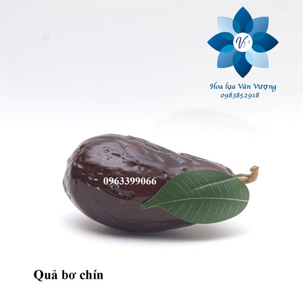 Quả Bơ - chín - Quả và dây quả - Hoa Lụa Vân Vượng