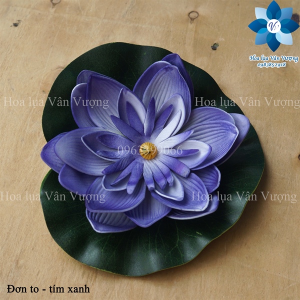 Đơn to - Sen - Hoa Lụa Vân Vượng