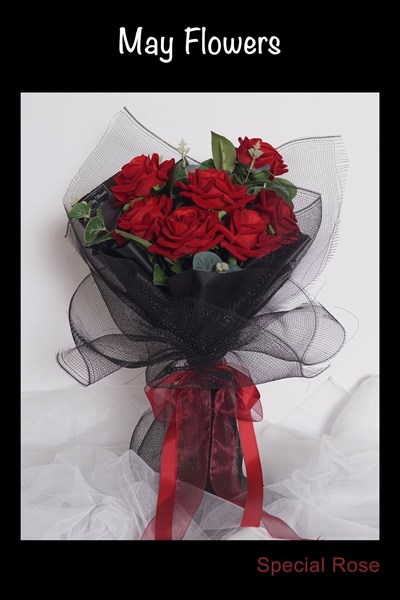 Special Rose - Thành phẩm Quỳnh - Hoa Lụa Vân Vượng