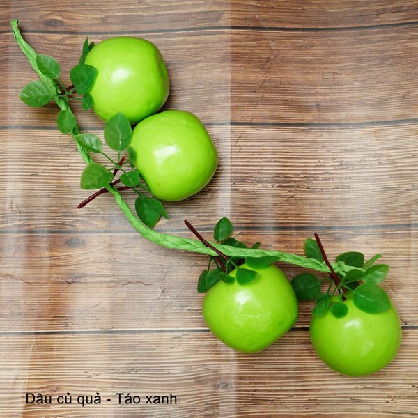 Dây Củ Quả - Táo Xanh - Quả và dây quả - Hoa Lụa Vân Vượng