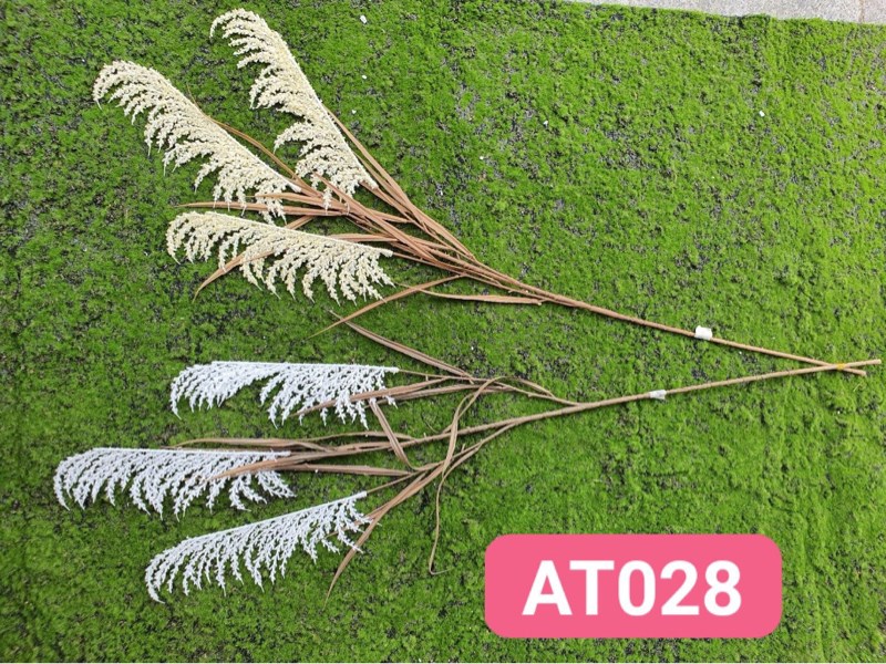 AT028 BỤI CỎ SẬY 1m2 MÀU TRẮNG