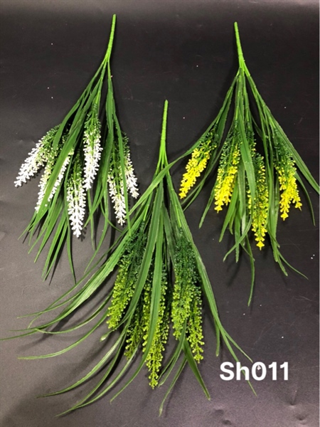 SH011 BỤI CỎ ĐUÔI CHỒN LÁ LÚA 7 NHÁNH