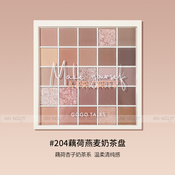Bảng mắt 25 ô gogo tone 204 - Ảnh 1