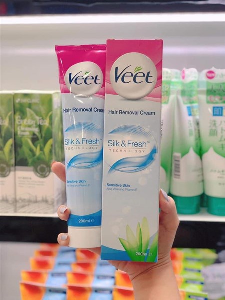 Kem Tẩy Lông Veet Pháp Xanh Dương 100ml - Ảnh 1
