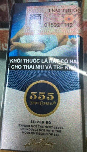 Thuốc 555 silver 90