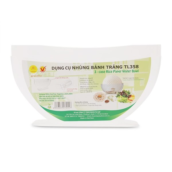 dụng cụ nhúng bánh tráng 3 ngăn Tự Lập TL358