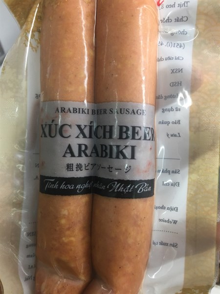 XÚC XÍCH BEER ARABIKI 200G