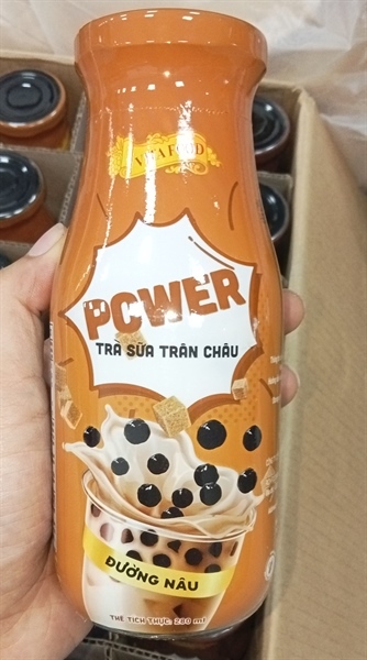 trà sữa trân châu đường nâu