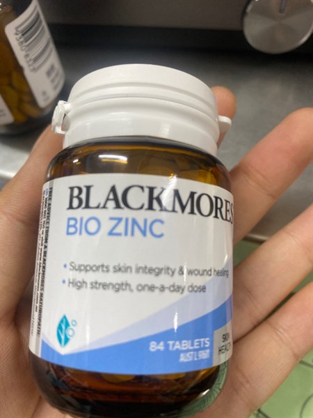 Viên kẽm Blackmores Bio zinc 84 viên