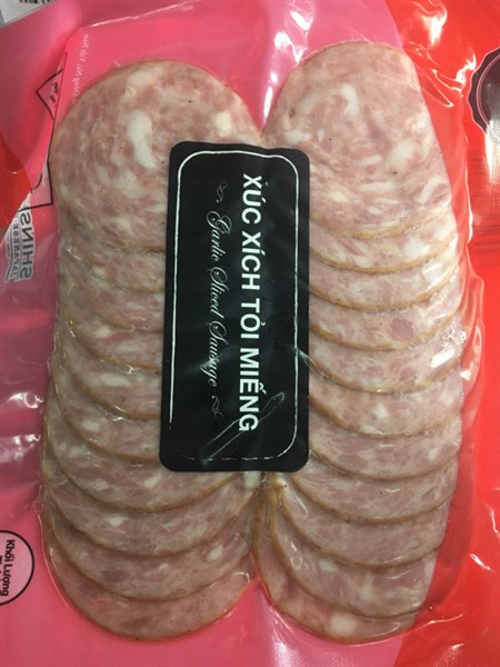 XÚC XÍCH TỎI MIẾNG 200G