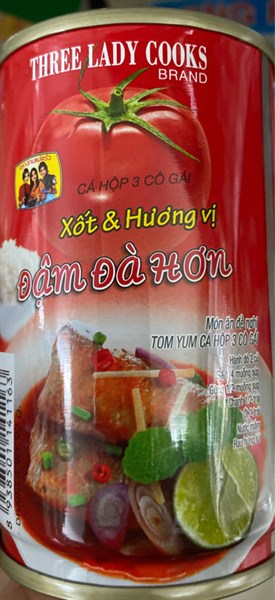 CÁ HỘP 3 CÔ GÁI 155G